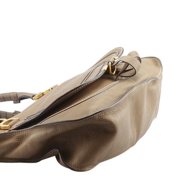 Chloe Marcie Medium Leather Satchel (145216) - Picture 4 of 8